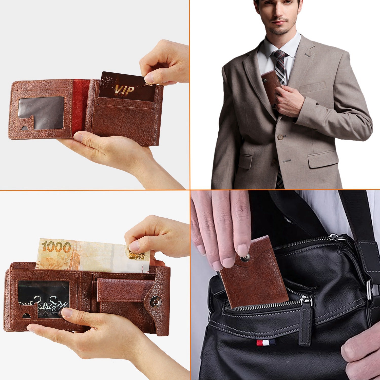 eco friendly men wallet